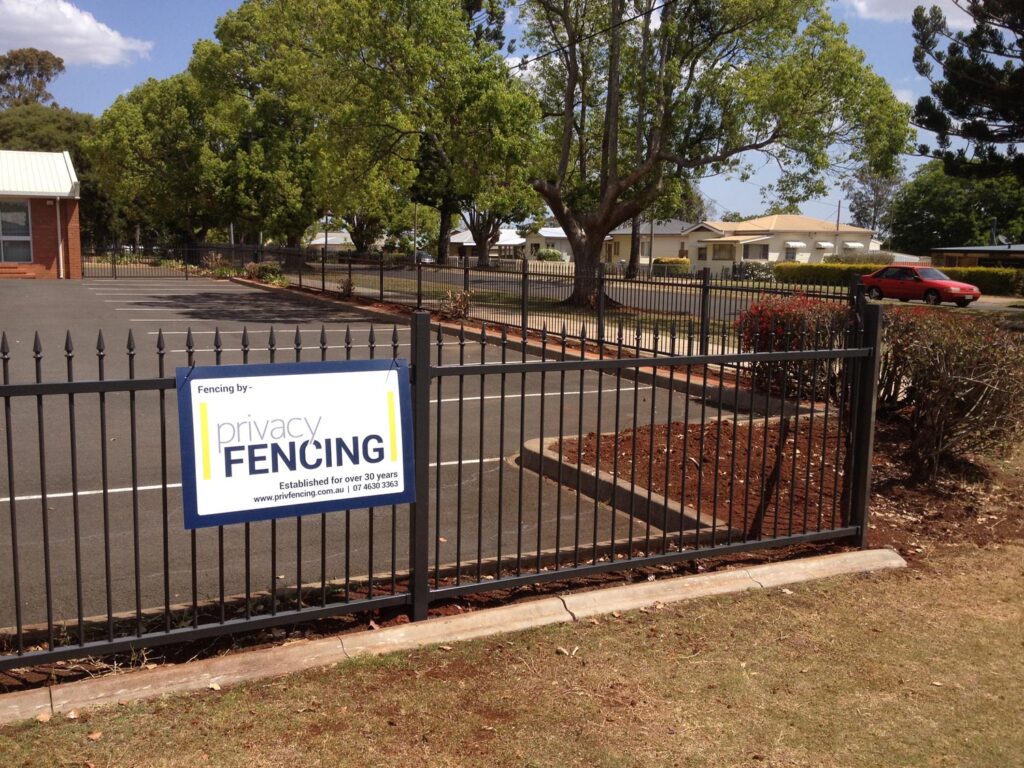 Black Fence By Privacy Fencing