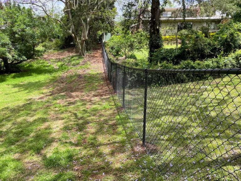 A Chain Wire Fencing