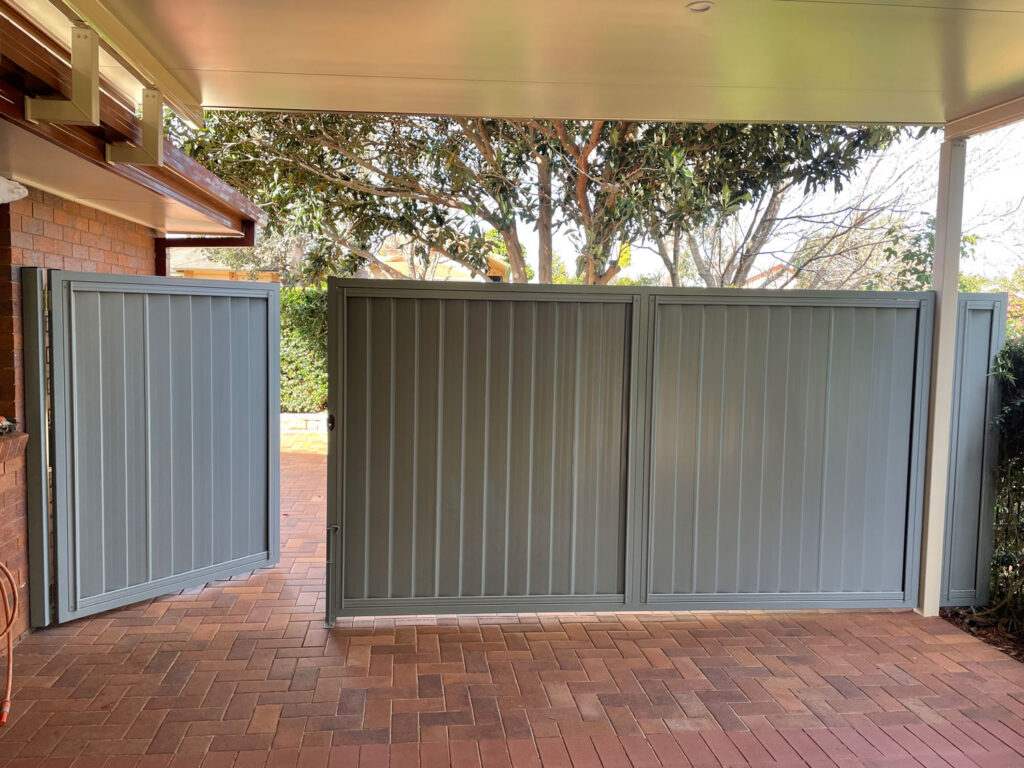 Colorbond Fencing For A Property In Toowoomba