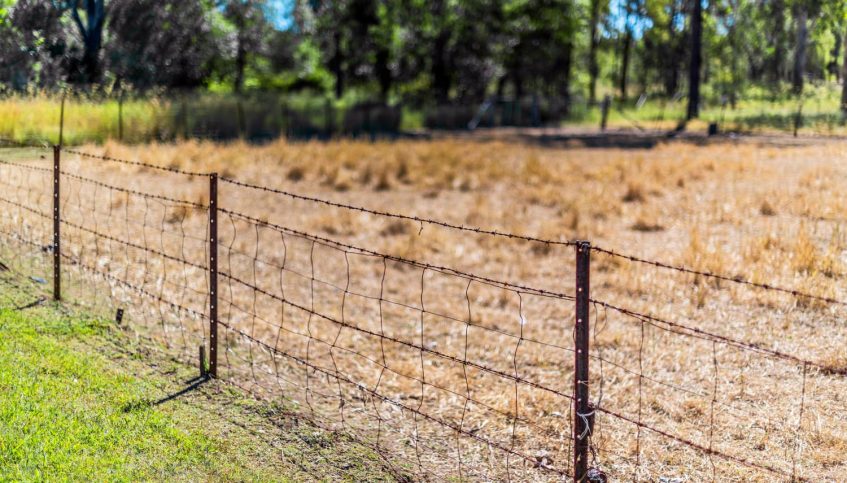 Fencing Outside a Park in Toowoomba